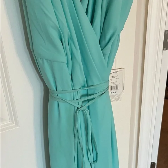 David's Bridal Turquoise Gown - Picture 7 of 7